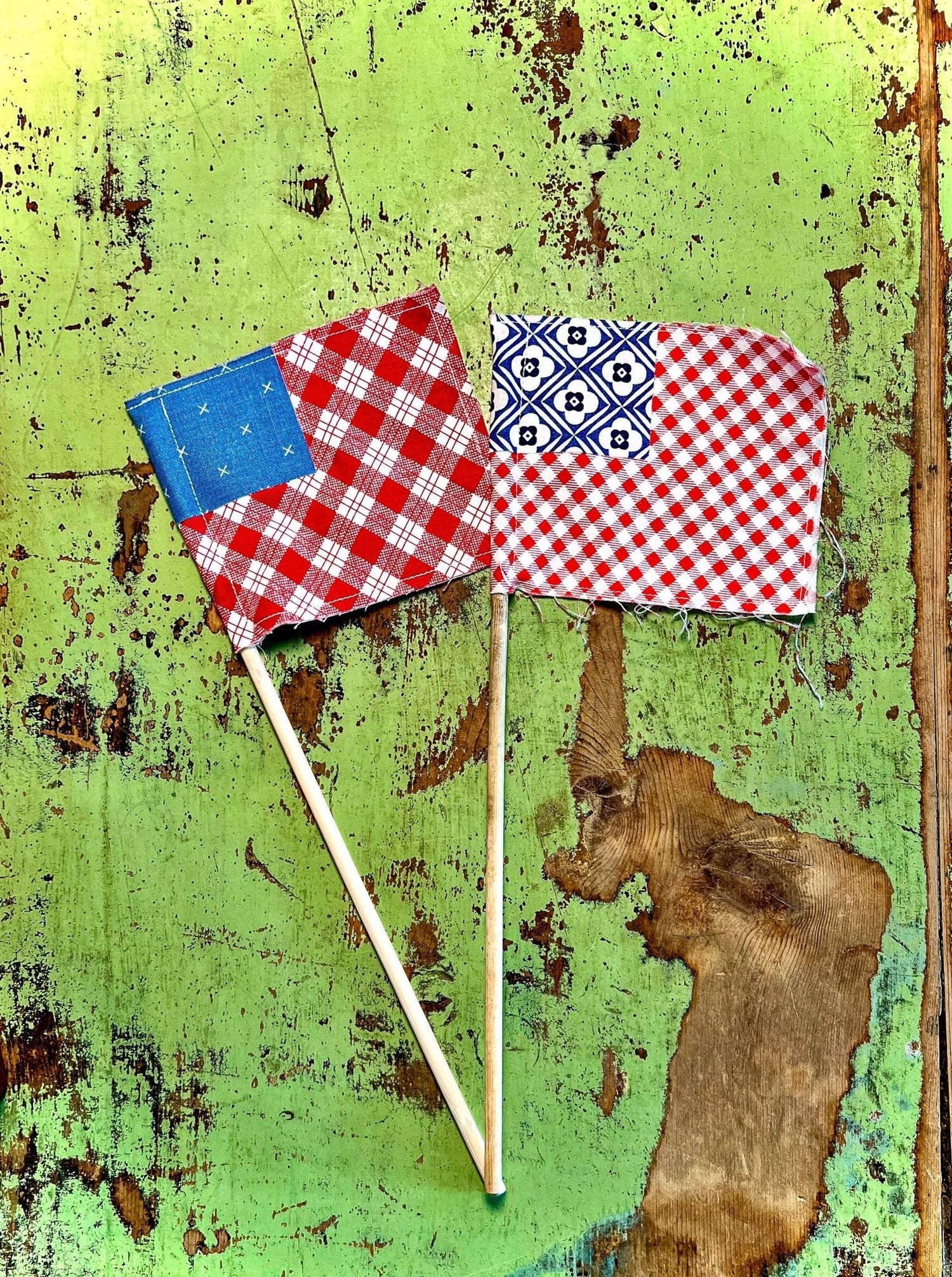 Summer Flags Sewing Pattern - Paper Print Pattern, Mailed