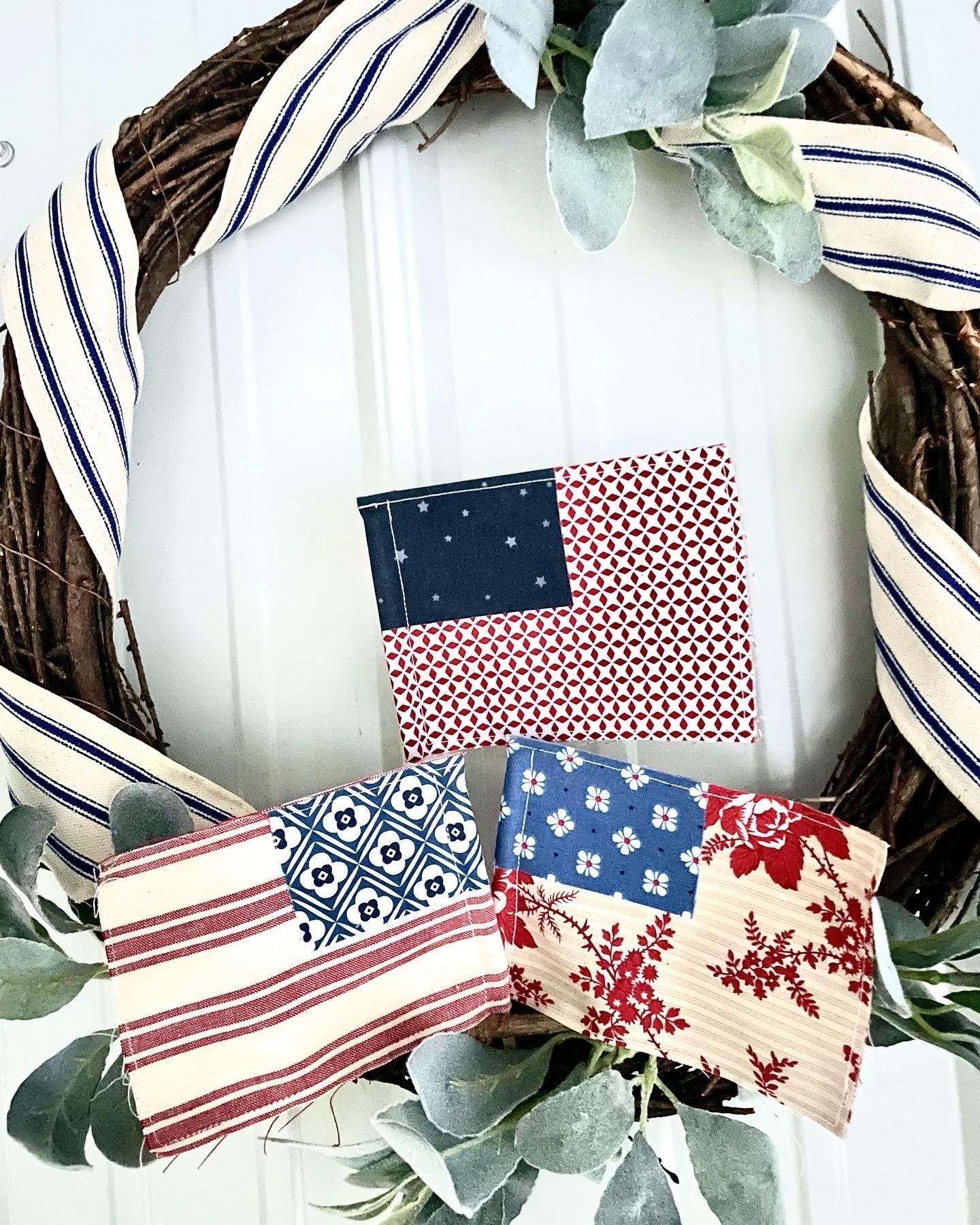 Summer Flags Sewing Pattern - Paper Print Pattern, Mailed