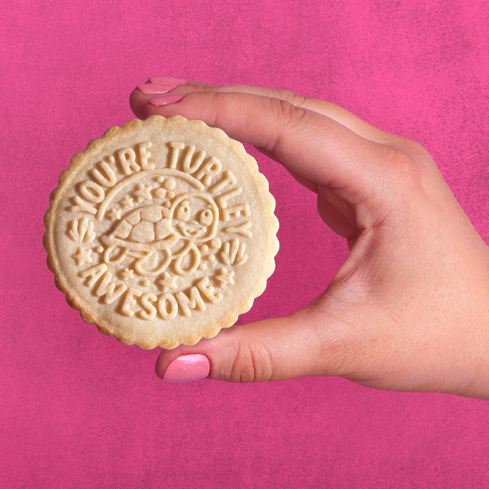 Valentines Day Cookie Press - Turtle