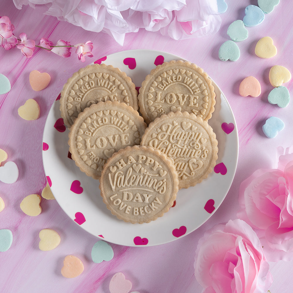 Valentines Day Cookie Press - Dino