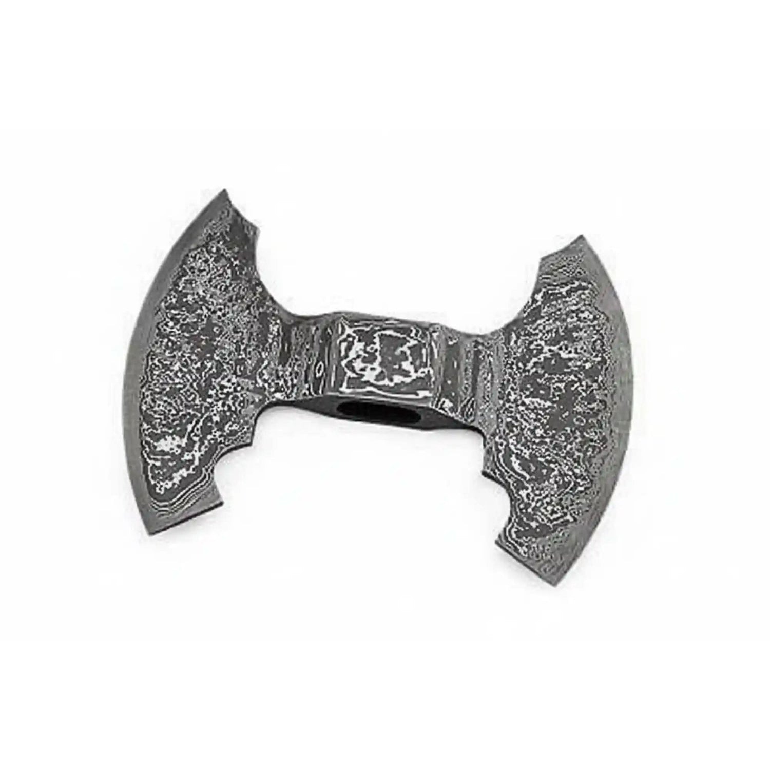 Gravemoor Damascus Double Axe 8