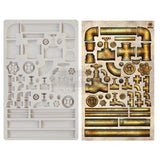 Finnabair - Moulds - Rusty Pipeline - 1 pc, 5x8 in Copyright #VA0002330241