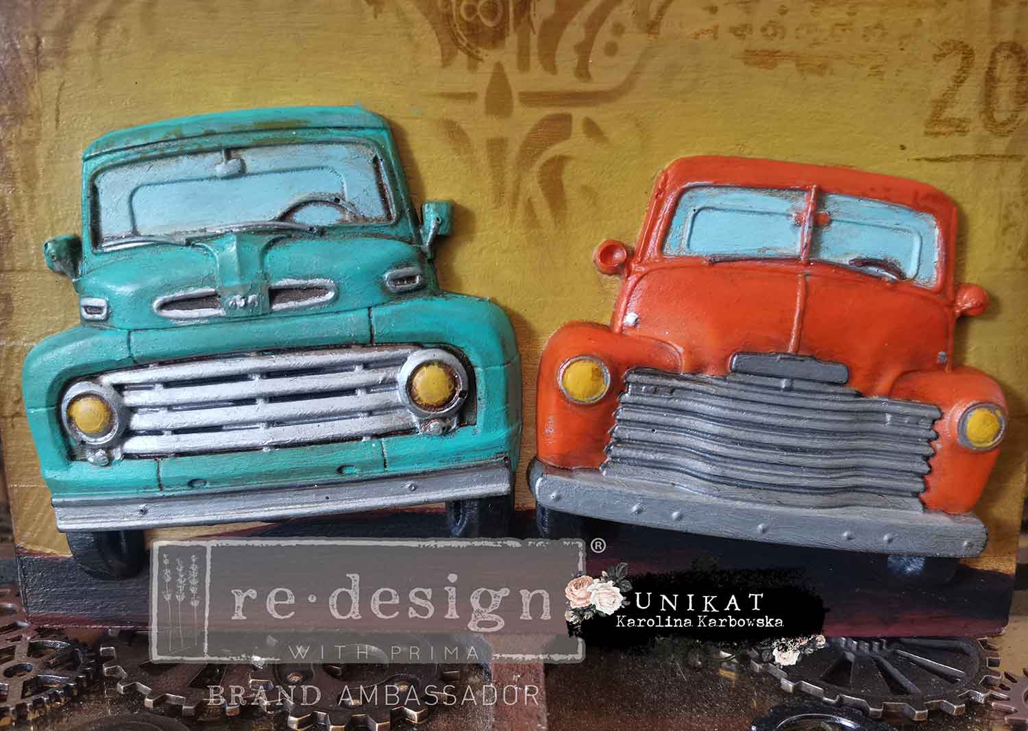 Decor Moulds® - Trucks - 1 pc, 5