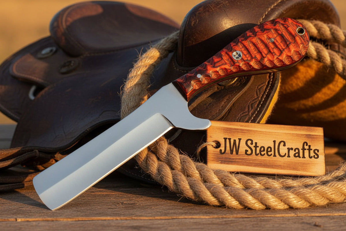 Crimson Grain Bull Cutter Knife 7