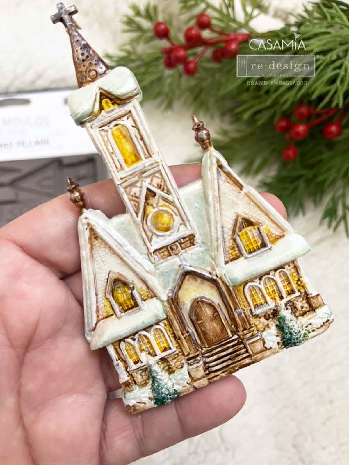 Decor Moulds® - Christmas Village - 1 pc, 5
