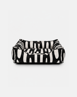 Chester & Lee | Velvet Sleeper Dog Bed Black Abstract