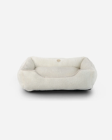 Chester & Lee | Furry Sleeper Dog Bed Beige by Chester & Lee