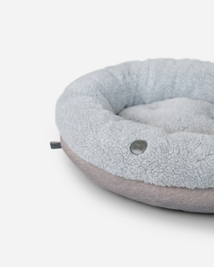 Chester & Lee | Furry Gray Donut Dog Bed by Chester & Lee, product image 4