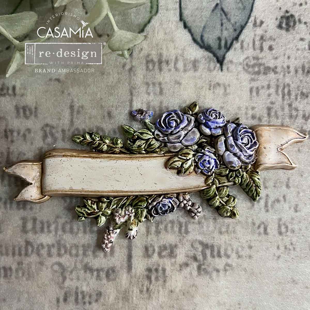 Decor Moulds® - Blooming Banners - 1 pc, 5