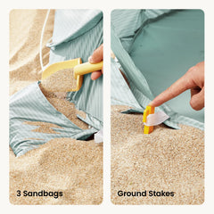 Tiny Land® 3-in-1 Baby Beach Tent by Tiny Land INC, product image 8