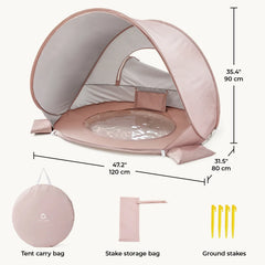 Tiny Land® 3-in-1 Baby Beach Tent by Tiny Land INC, product image 26