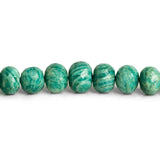10-13mm Amazonite Faceted Rondelles 15 inch 48 beads