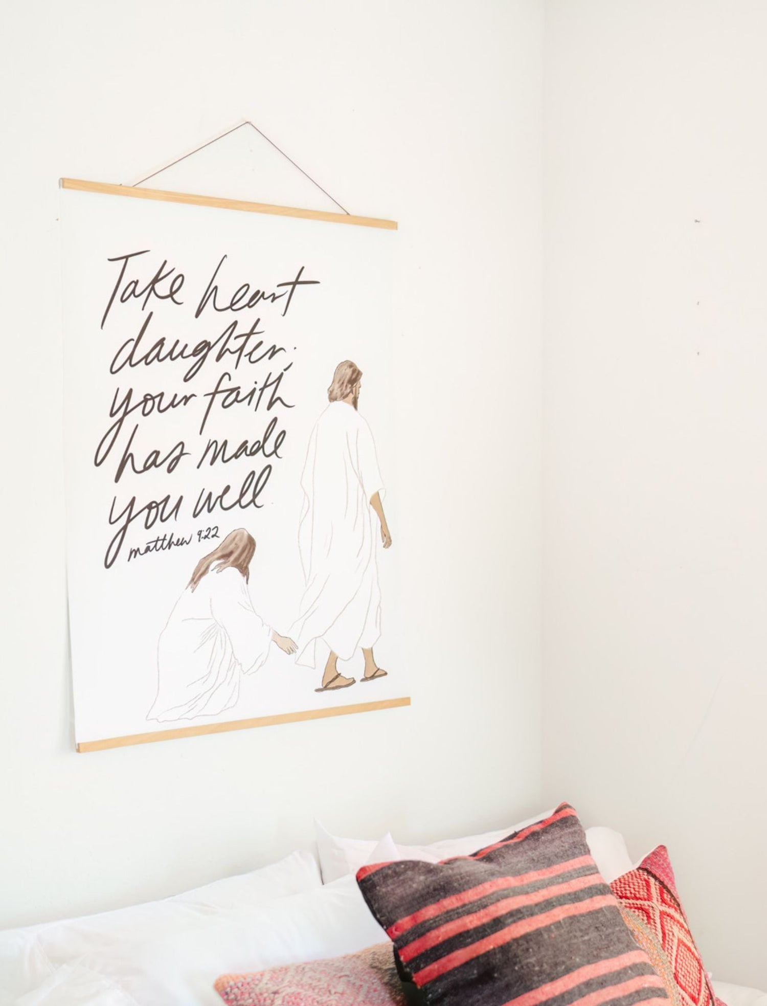 Large Poster: Your Faith has Made You Well