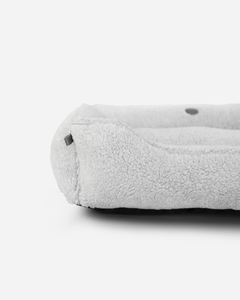 Chester & Lee | Furry Sleeper Dog Bed Gray by Chester & Lee, product image 3