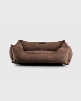 Chester & Lee | Fancy Corduroy Sleeper Dog Bed Brown by Chester & Lee