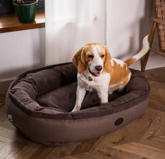 Chester & Lee | Cuddly Bagel Dog Bed by Chester & Lee, product image 2