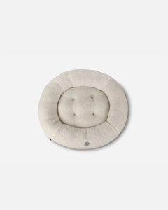 Chester & Lee | Furry Beige Donut Dog Bed by Chester & Lee, product image 2