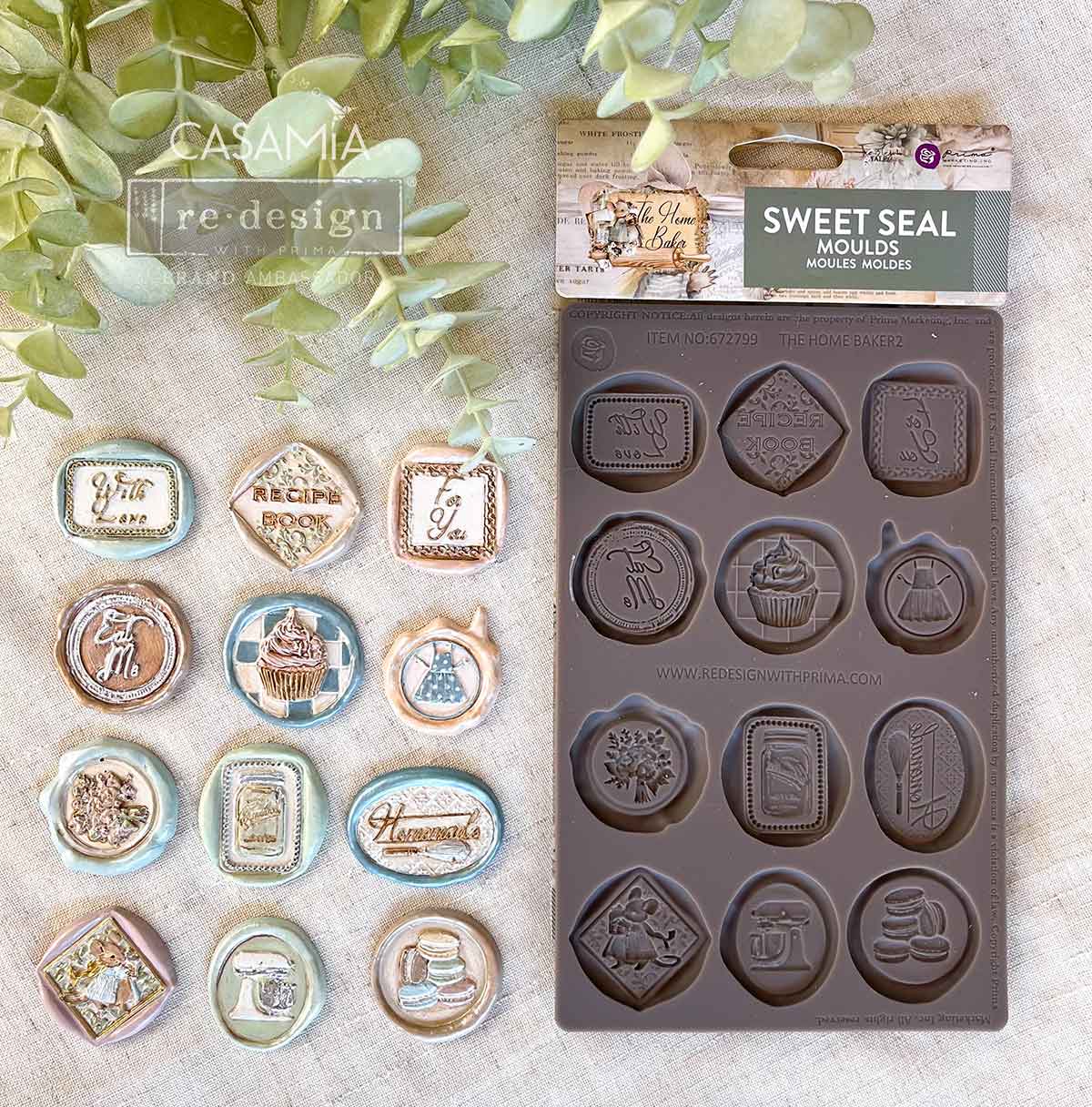 The Home Baker Collection Mould - Sweet Seal - 1 pc, 5