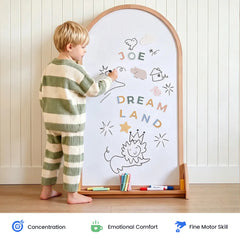 Tiny Land® Double-Sided Arched Magnet Chalkboard by Tiny Land INC, product image 2