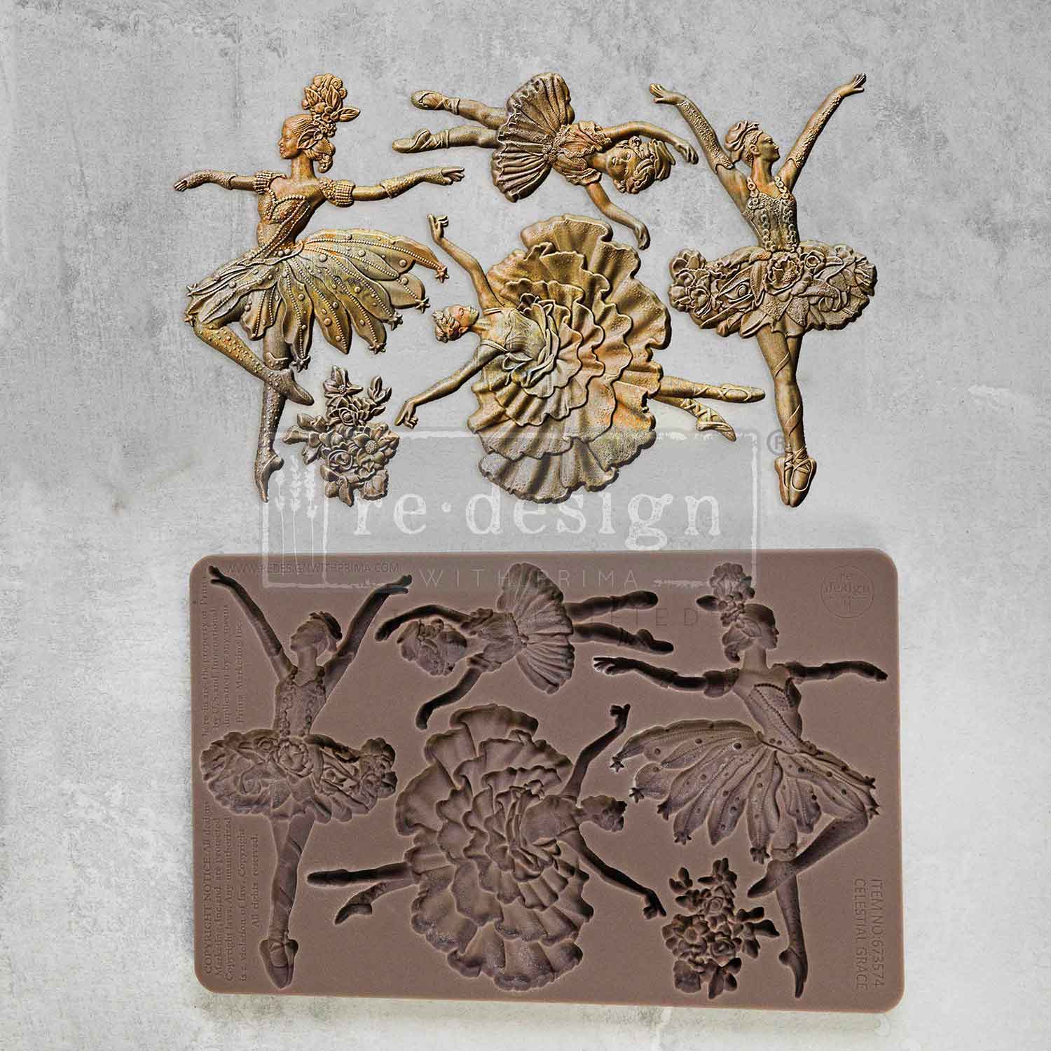 Decor Moulds® - Celestial Grace - 1 pc, 5