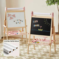 Tiny Land® Pink Magnitales Easel & Paper Roll Set by Tiny Land INC