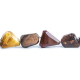12mm Mookaite Jasper Faceted Nugget Beads, 14 inch