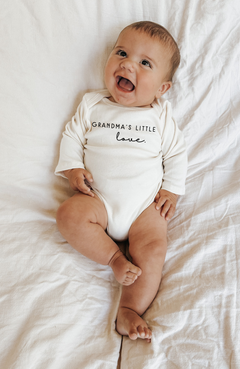 Grandma's Little Love Bodysuit Long Sleeve by Tenth & Pine, product image 3