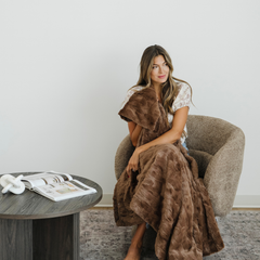 Patterned Faux Fur Throw Blankets by Saranoni, product image 76