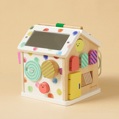 Brain & Hands Playset — Montessori Box (4–6 Months) + Activity Cube by Tiny Land INC, product image 19