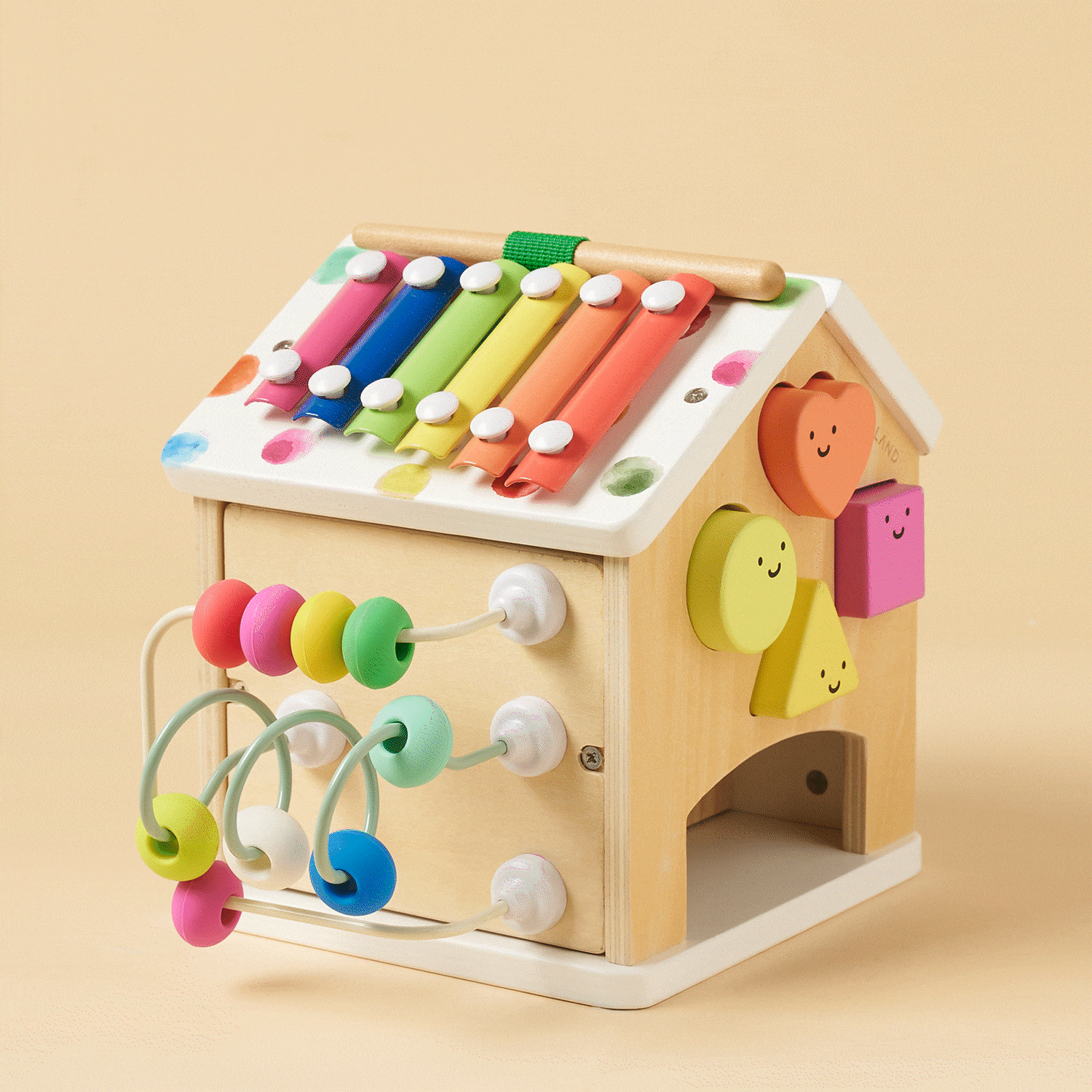 Brain & Hands Playset — Montessori Box (4–6 Months) + Activity Cube by Tiny Land INC, product image 16