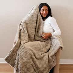 Patterned Faux Fur Throw Blankets by Saranoni, product image 80
