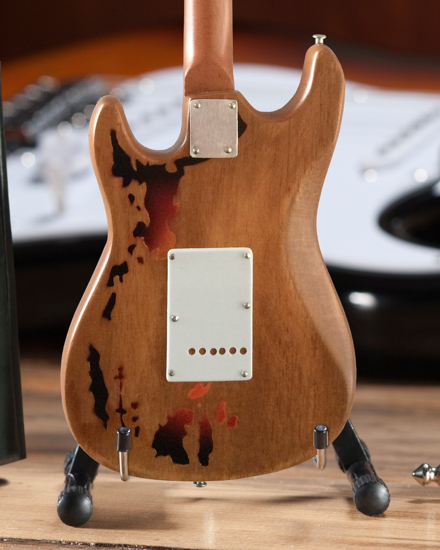 Officially Licensed Miniature Custom Shop Fender™ Strat™ Guitar Replica