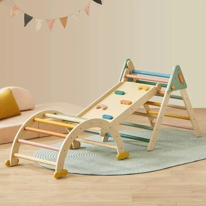 Tiny Land® 7-in-1 Morandi Pikler Triangle Set