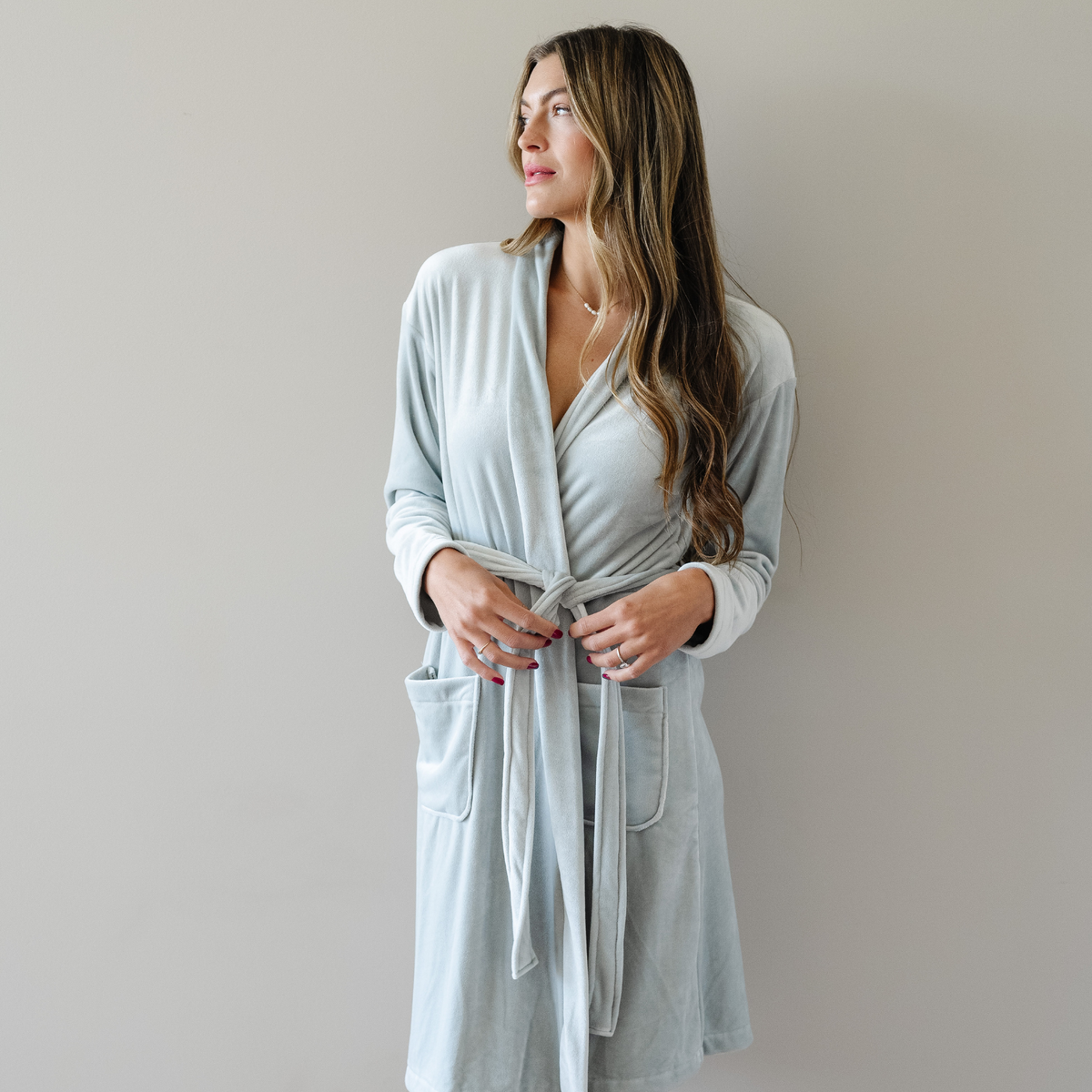 Minky Stretch Luxe Robes by Saranoni