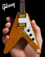 Gibson 1958 Korina Flying V 1:4 Scale Mini Guitar Model