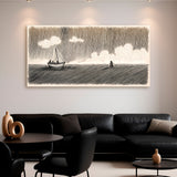 Jesus Walking On Water Faith Wall Art V