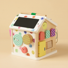 Brain & Hands Playset — Montessori Box (4–6 Months) + Activity Cube by Tiny Land INC, product image 18