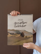 2026 Scripture Calendar by jenessawaitshop