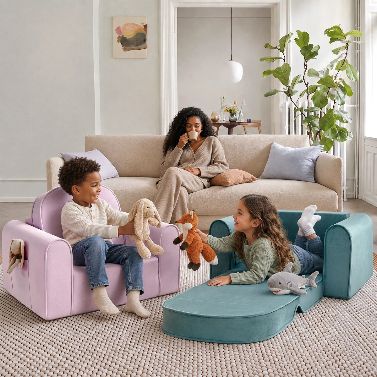 Tiny Land® GentleSnug Kids Sofa Chair by Tiny Land INC, product image 18