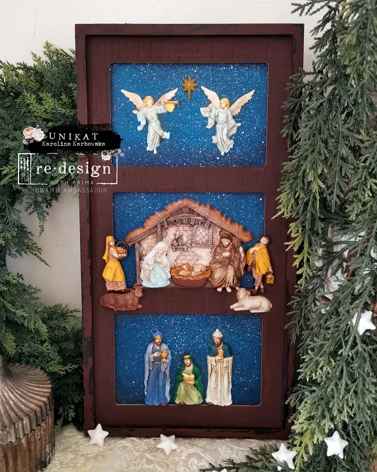 Decor Moulds® - Holy Night Nativity - 1 pc, 5