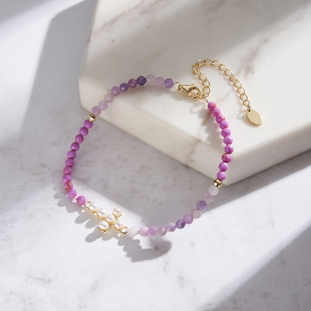 Celestial Cross Bracelet