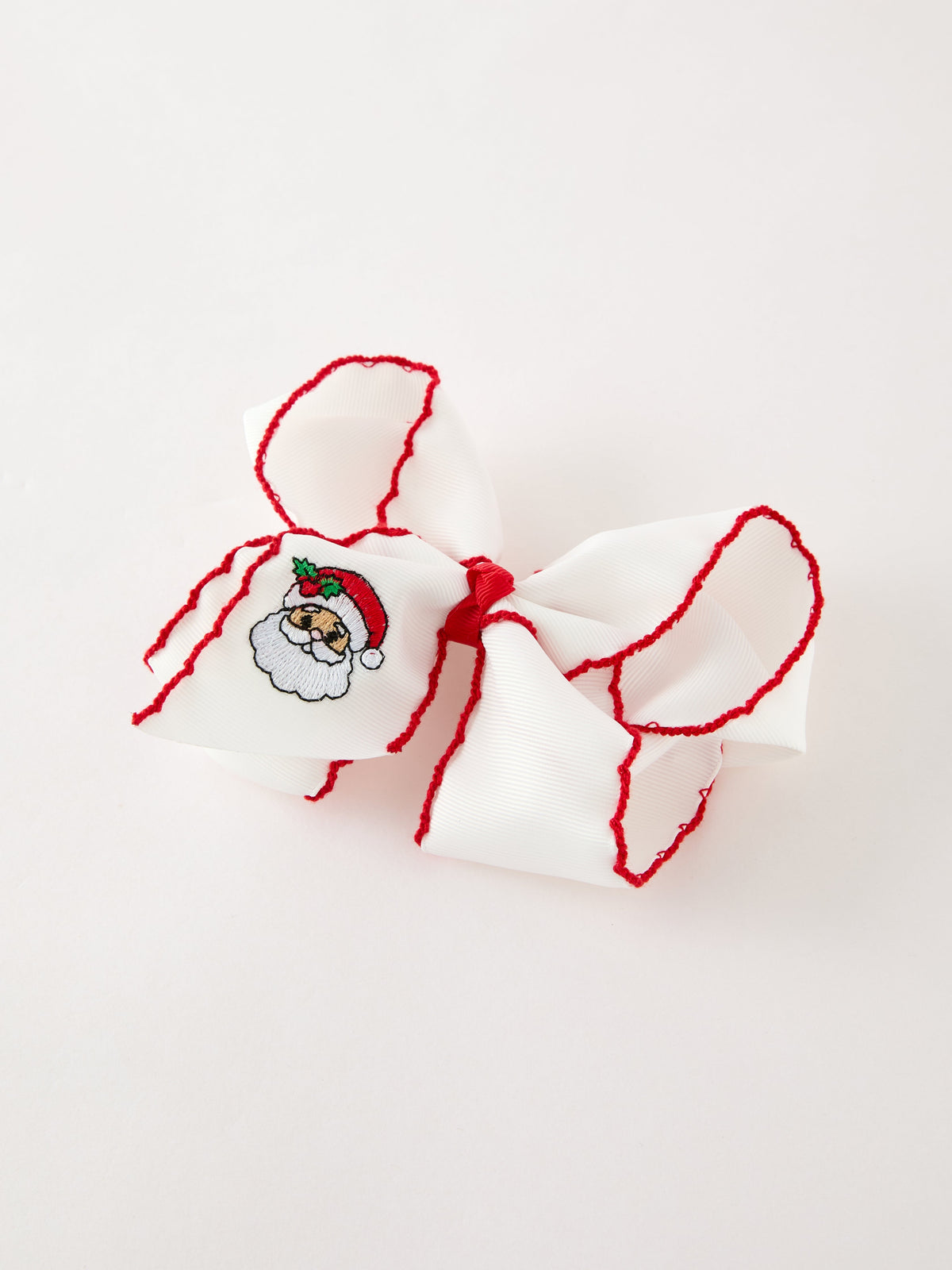 Girls' Christmas Santa Embroidered 6.25