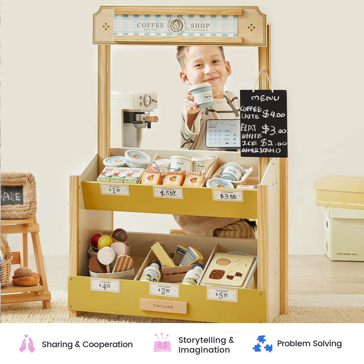 Tiny Land® Kid's Grocery Store Playset by Tiny Land INC, product image 2