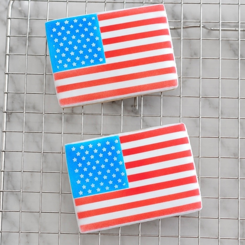 American Flag Stencil Set