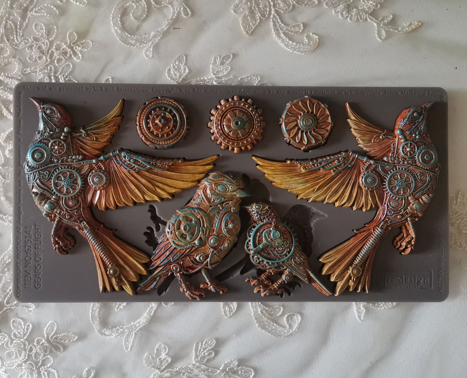 Decor Moulds® - Gears of Flight - 1 pc, 5