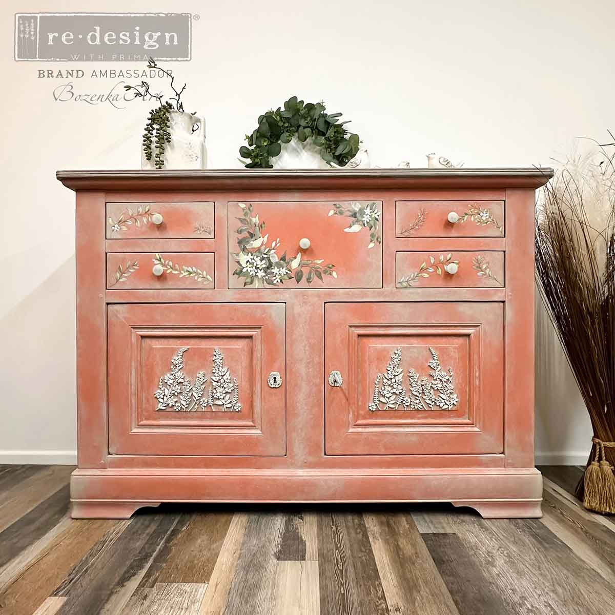 Decor Moulds - Country Blossom - 1 pc, 5