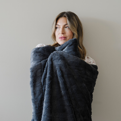 Patterned Faux Fur Throw Blankets by Saranoni, product image 16