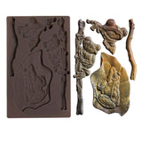Decor Moulds® - Froggy Meadow Greens - 1 pc, 5"x8"x8mm COPYRIGHT #VA0002439748