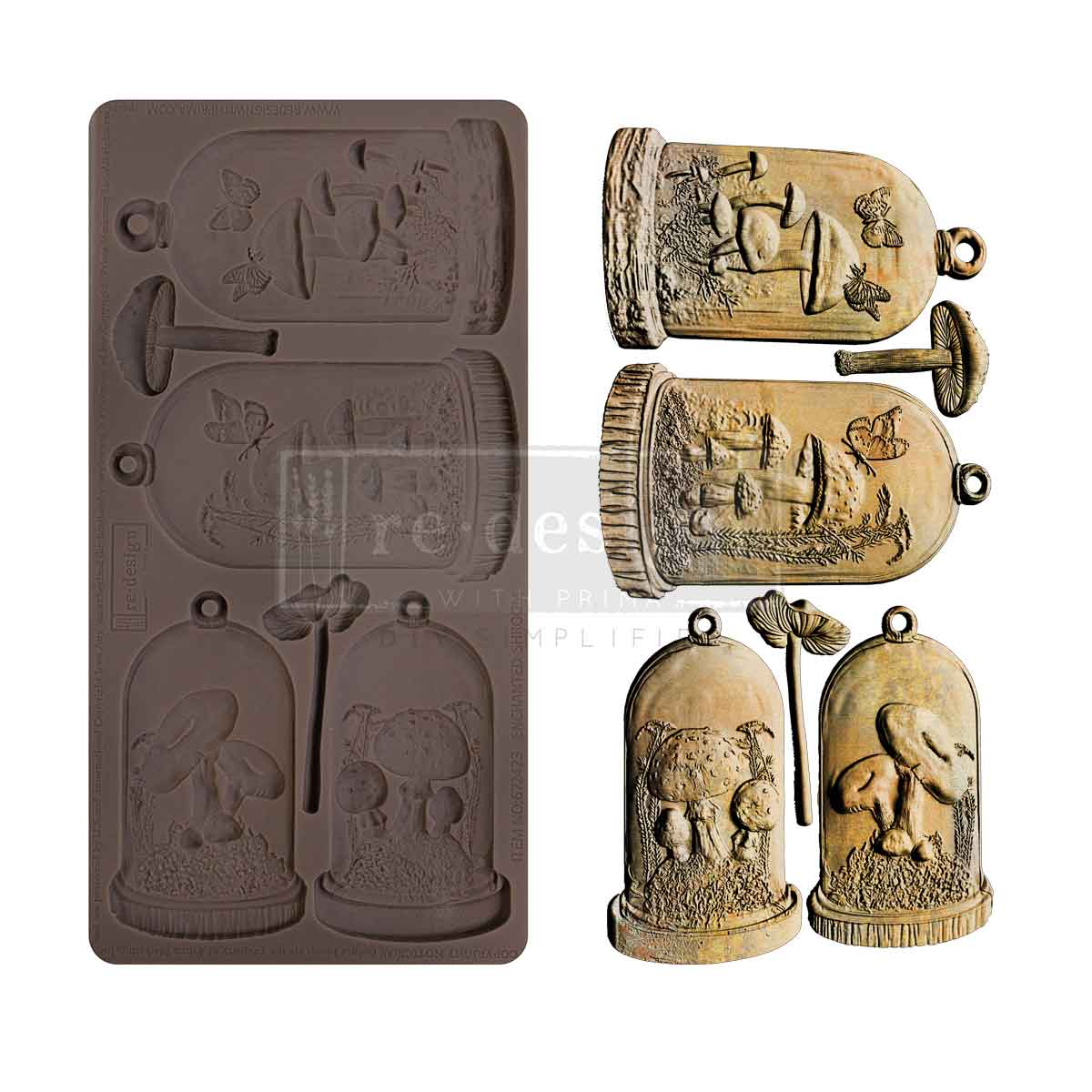 Decor Moulds® - Enchanted Shroom - 1 pc, 5