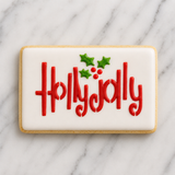 Holly Jolly Cookie Stencil